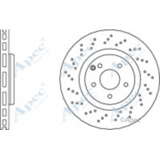 DSK2453 APEC Тормозной диск