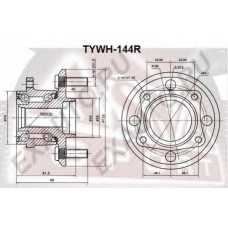 TYWH-144R ASVA Ступица колеса