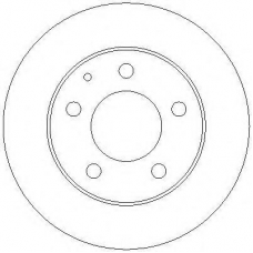 AC2205D AC Delco Тормозной диск