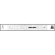 OEK678 STANDARD Комплект проводов зажигания