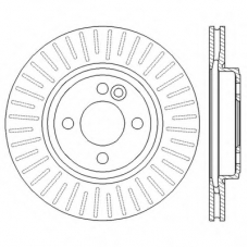 562570BC BENDIX Тормозной диск