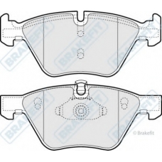PD3081 APEC Комплект тормозных колодок, дисковый тормоз