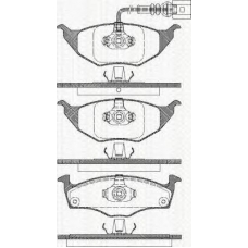 8110 29037 TRISCAN Комплект тормозных колодок, дисковый тормоз