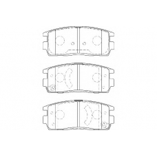 WBP24498A WAGNER LOCKHEED Комплект тормозных колодок, дисковый тормоз