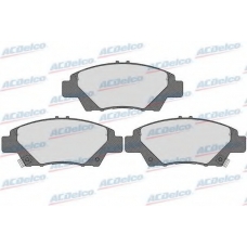 AC0581591D AC Delco Комплект тормозных колодок, дисковый тормоз