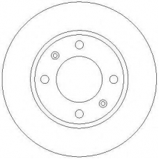 AC2159D AC Delco Тормозной диск