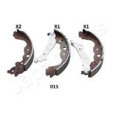 GF-015AF JAPANPARTS Комплект тормозных колодок