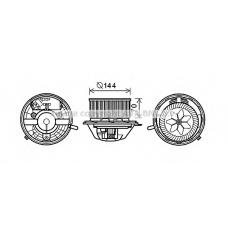 BW8454 AVA Электродвигатель, вентиляция салона
