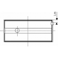 AEM5421 STD AE Подшипник коленвала