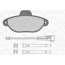363916060455 MAGNETI MARELLI Комплект тормозных колодок, дисковый тормоз