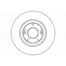 MDC2045 MINTEX Тормозной диск