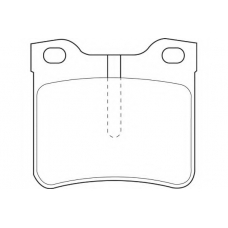 WBP21278C WAGNER LOCKHEED Комплект тормозных колодок, дисковый тормоз