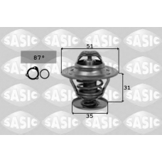 9000161 SASIC Термостат, охлаждающая жидкость