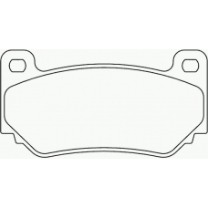 MDB2176 MINTEX Комплект тормозных колодок, дисковый тормоз