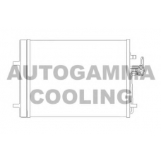 105358 AUTOGAMMA Конденсатор, кондиционер