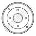 FBR913 FIRST LINE Тормозной барабан