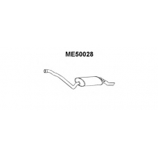 ME50028 VENEPORTE Глушитель выхлопных газов конечный