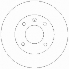 D2038 ROULUNDS Тормозной диск