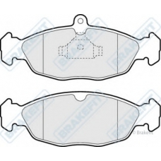 PD3019 APEC Комплект тормозных колодок, дисковый тормоз