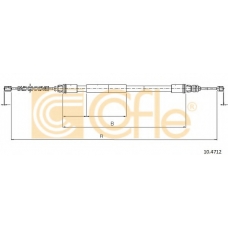 10.4712 COFLE Трос, стояночная тормозная система