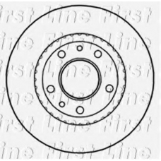 FBD1736 FIRST LINE Тормозной диск
