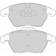 FD7146N NECTO Комплект тормозных колодок, дисковый тормоз