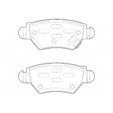 WBP23052A WAGNER LOCKHEED Комплект тормозных колодок, дисковый тормоз