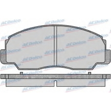 AC058381D AC Delco Комплект тормозных колодок, дисковый тормоз