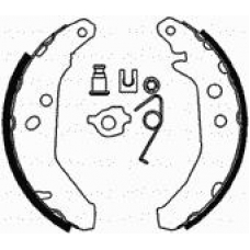 153-117K CIFAM Комплект тормозных колодок