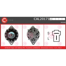 CAL20171AS CASCO Генератор