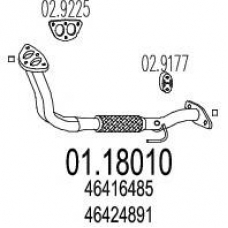 01.18010 MTS Труба выхлопного газа