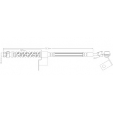 4232 REMKAFLEX Тормозной шланг