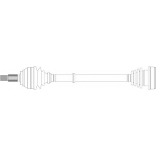 AU3283 General Ricambi Приводной вал