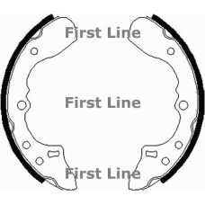 FBS186 FIRST LINE Комплект тормозных колодок