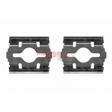 109-1657 METZGER Комплектующие, колодки дискового тормоза