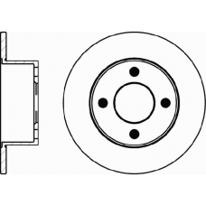 MDC1122 MINTEX Тормозной диск