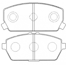 PN-3311 JNBK Колодки тормозные