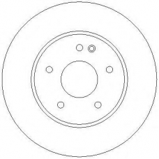 AC2415D AC Delco Тормозной диск