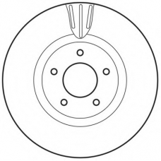 562465B BENDIX Тормозной диск