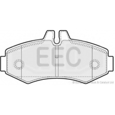BRP1074 EEC Комплект тормозных колодок, дисковый тормоз