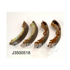 J3500518 NIPPARTS Комплект тормозных колодок, стояночная тормозная с