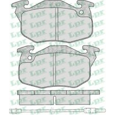 05P271 LPR Комплект тормозных колодок, дисковый тормоз