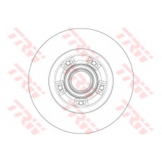 DF6203BS TRW Тормозной диск