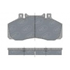 SP 230 SCT Комплект тормозных колодок, дисковый тормоз