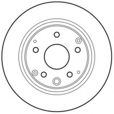 562710BC BENDIX Тормозной диск