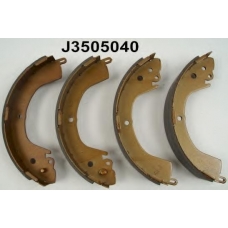 J3505040 NIPPARTS Комплект тормозных колодок