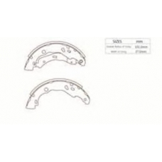 2067 RB Goodwill Комплект тормозов, барабанный тормозной механизм