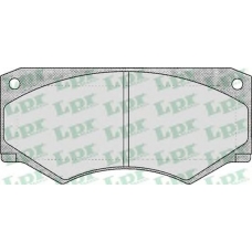 05P180 LPR Комплект тормозных колодок, дисковый тормоз