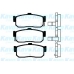 BP-6554 KAVO PARTS Комплект тормозных колодок, дисковый тормоз