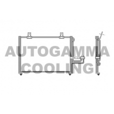 104995 AUTOGAMMA Конденсатор, кондиционер